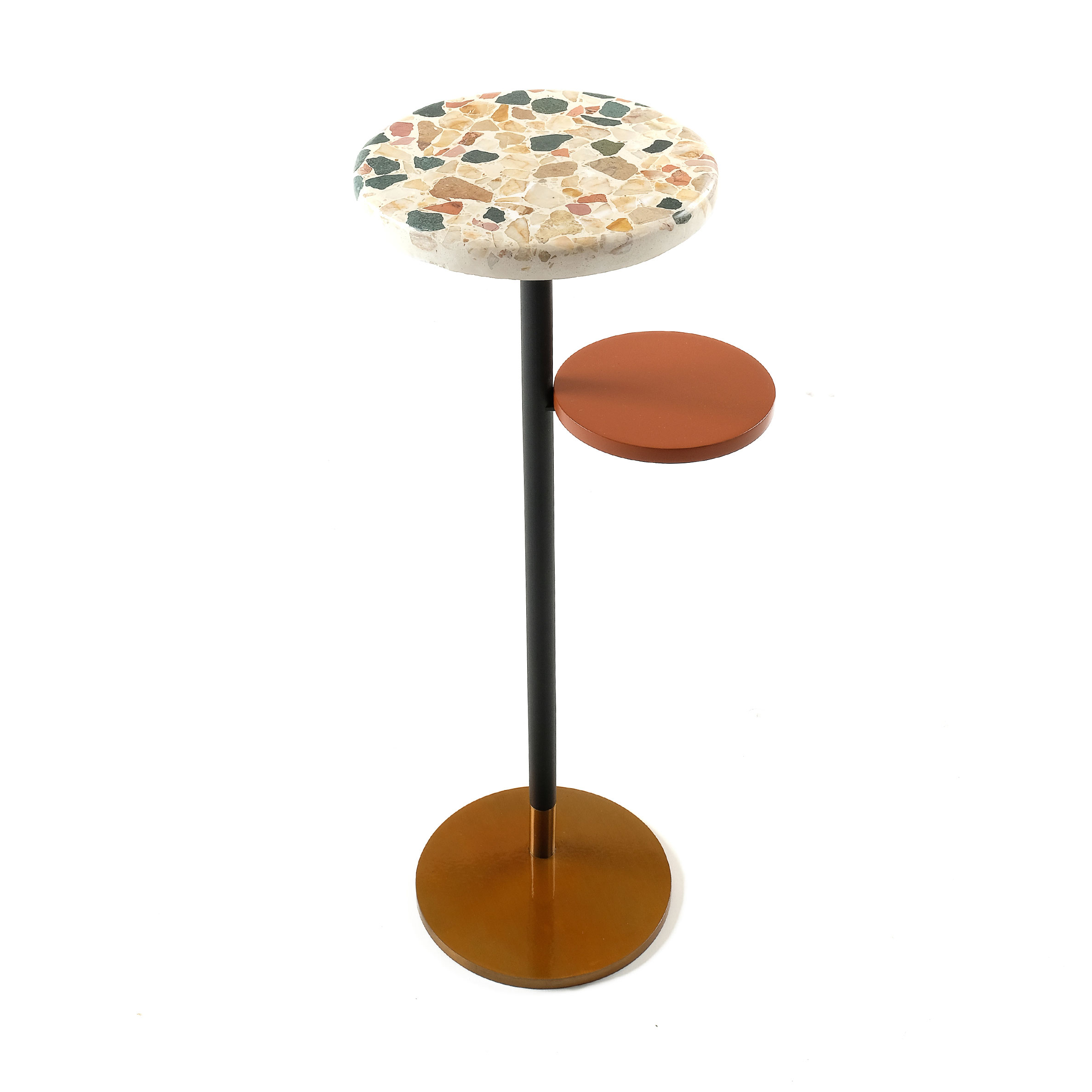 Dirhem Terrazzo Side Table