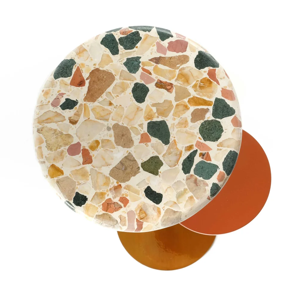 Sürton - Dirhem Terrazzo Side Table