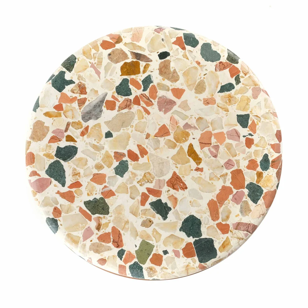 Sürton - Cekirdek Terrazzo Side Table