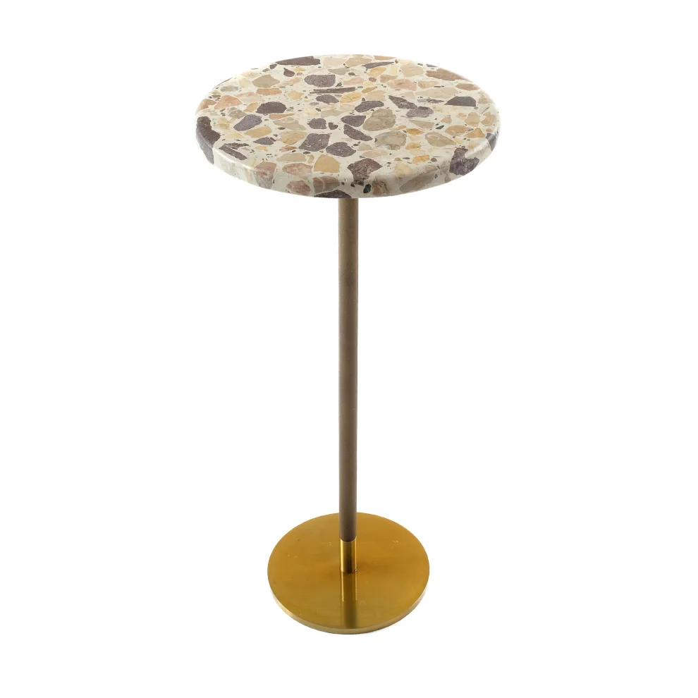 Sürton - Cekirdek Terrazzo Side Table