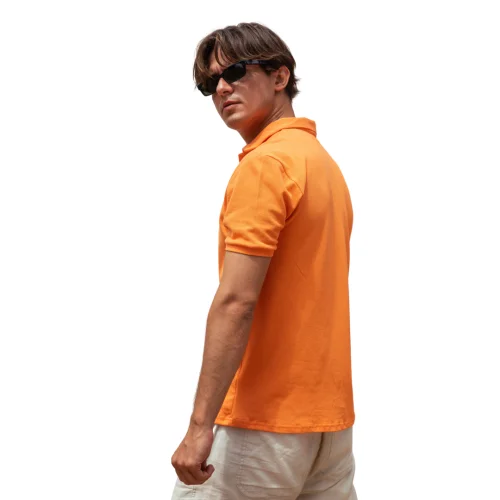 Voiterra - Autumn Sunset Polo Yaka T-shirt