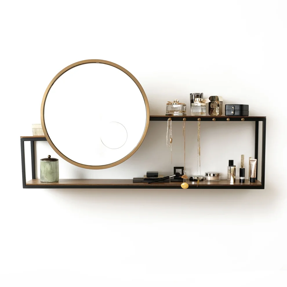 Sürton - Friz Mirrored Vanity Shelf