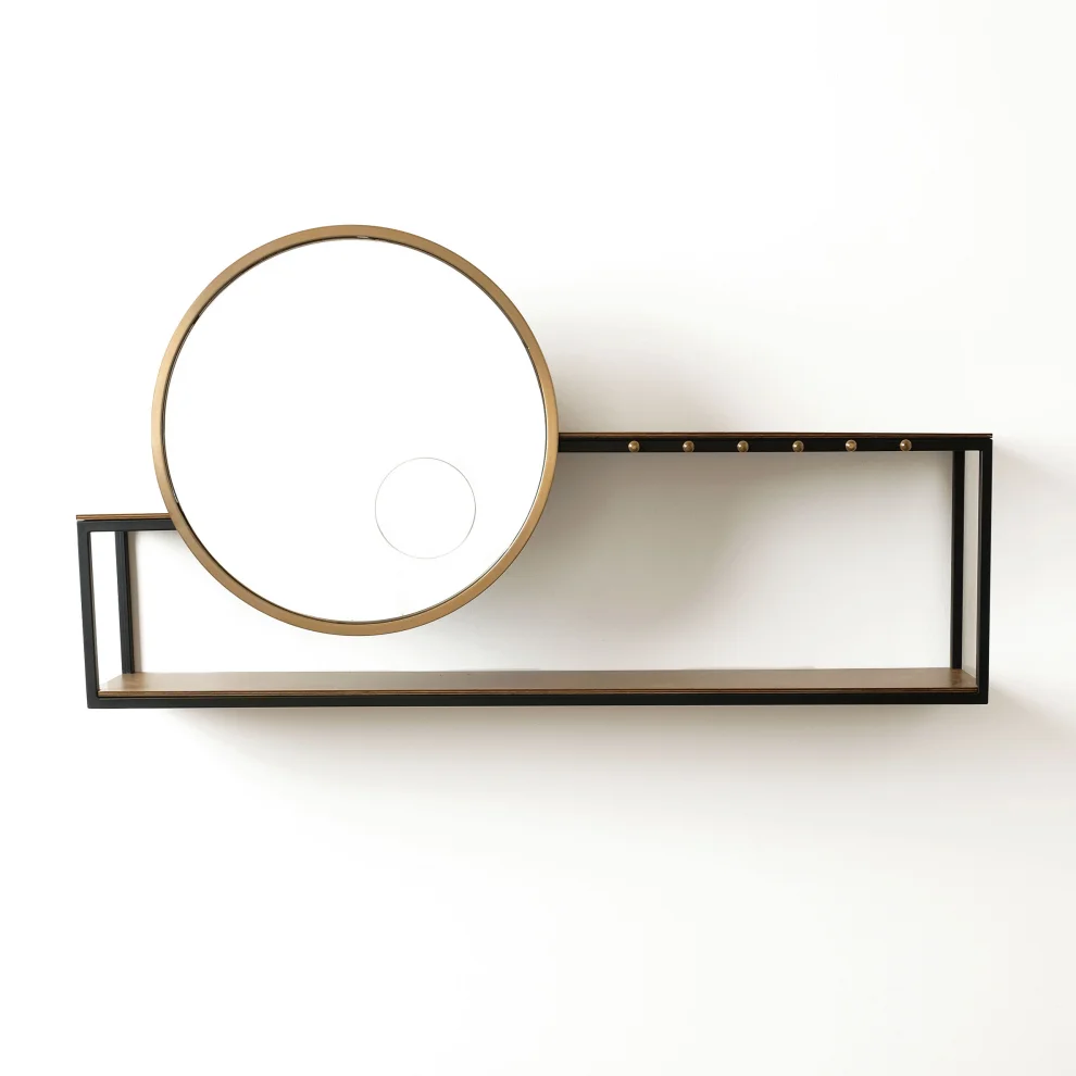 Sürton - Friz Mirrored Vanity Shelf