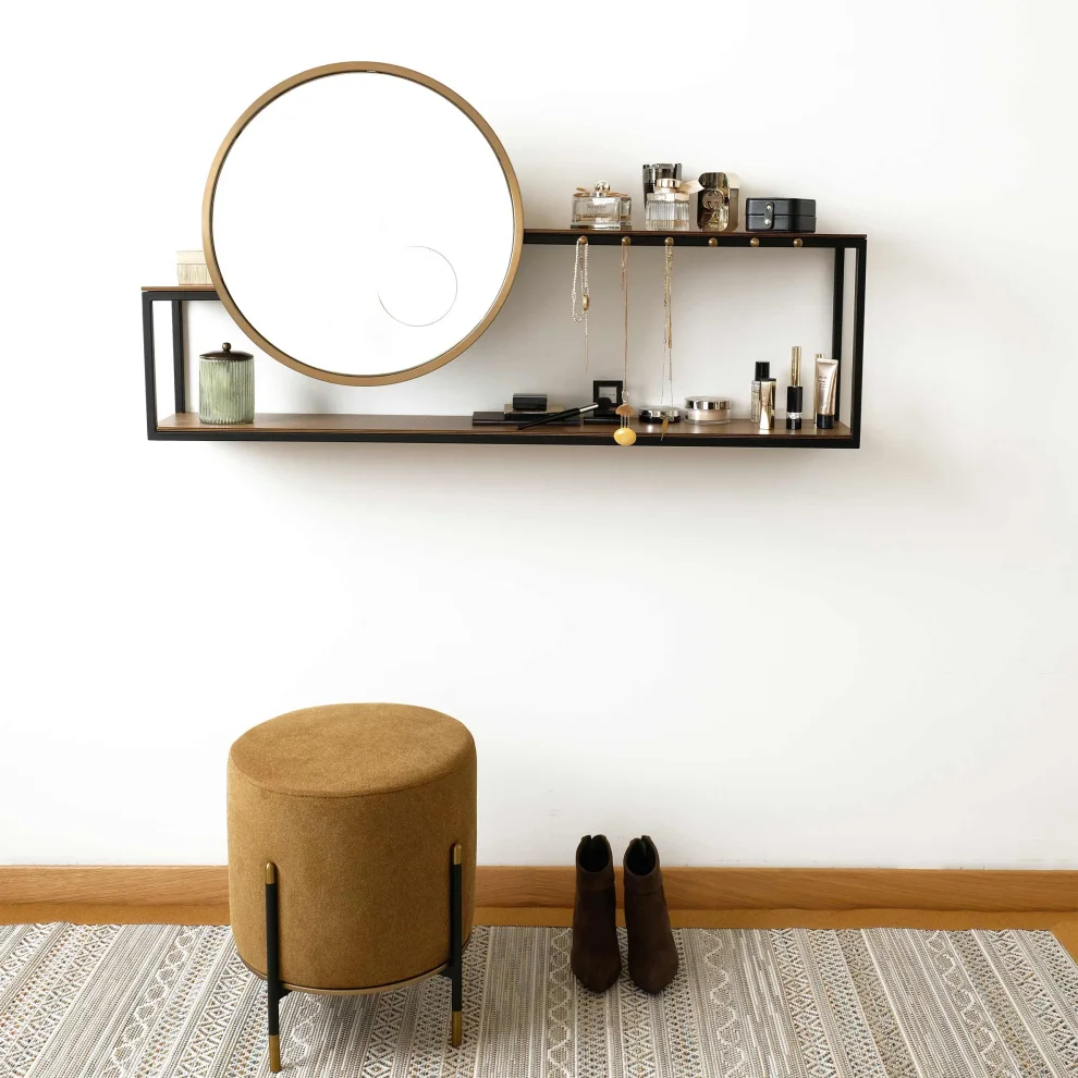 Sürton - Friz Mirrored Vanity Shelf