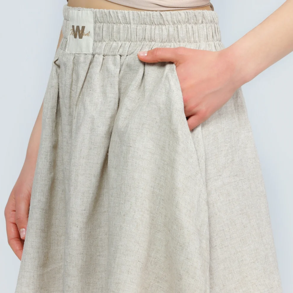 Wear Three Points - Lyna Linen Shorts