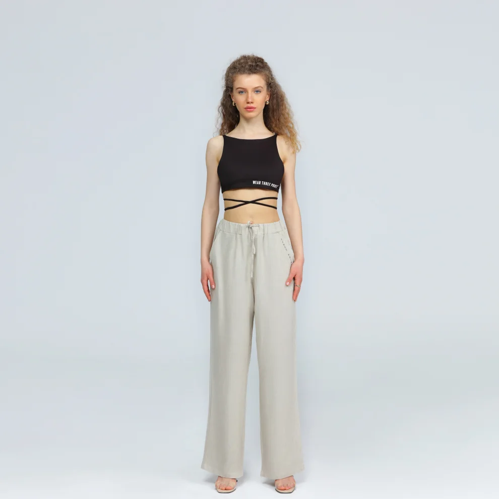 Wear Three Points - Lyne Linen Pant