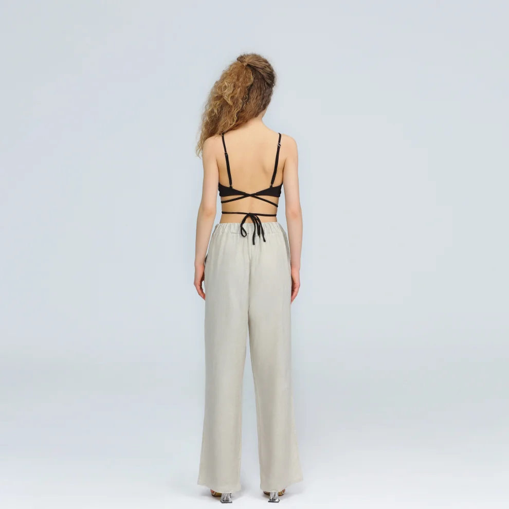 Wear Three Points - Lyne Linen Pant