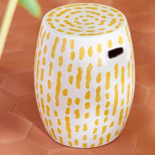 Box Co Concept - Sun Ceramic Pouf