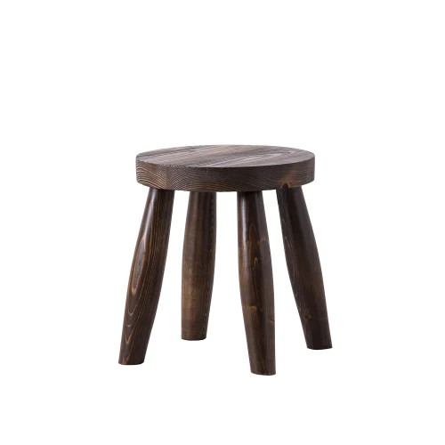 Homedius - Natural Wood Round Coffee Table