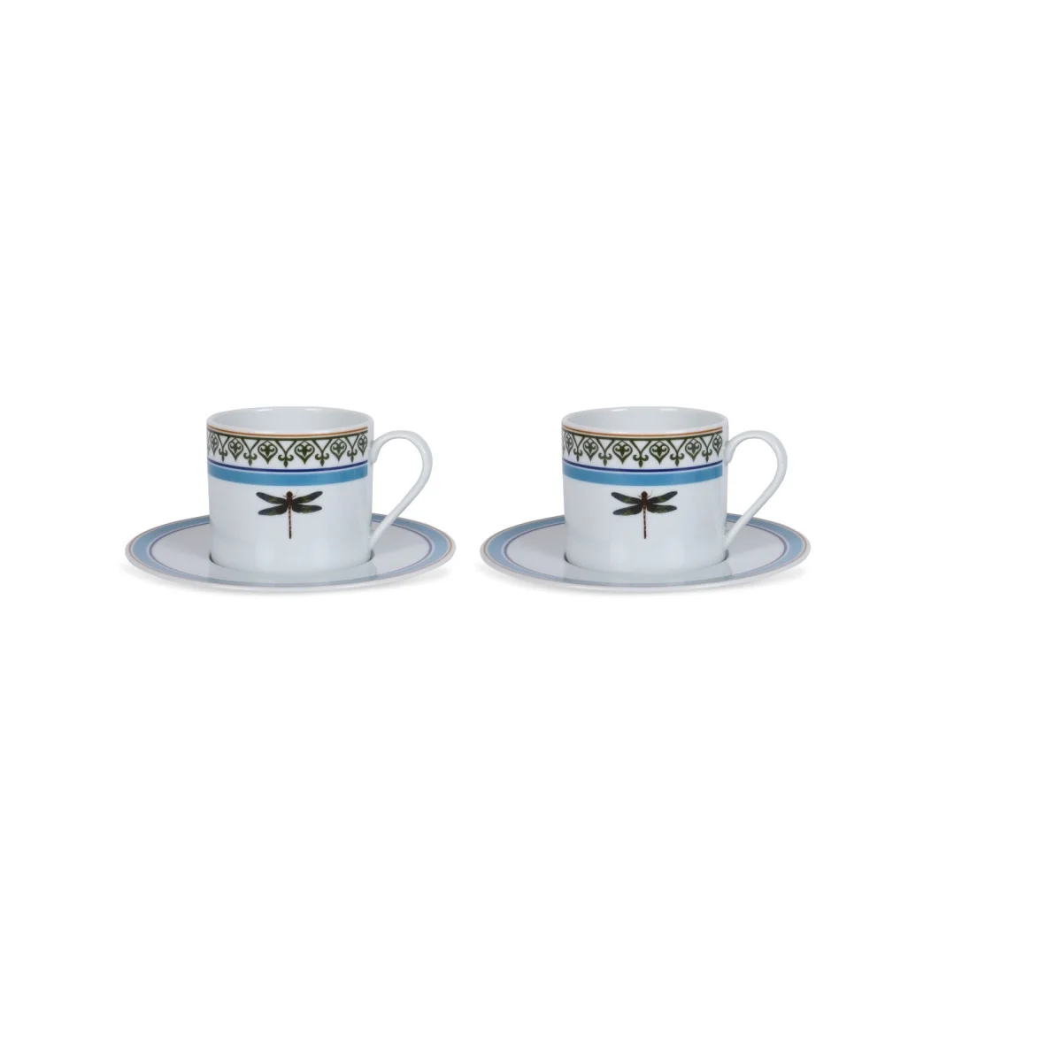Iron Tea Pot Brown Dragonfly Tea Set - Porcelain & Bamboo Tea Service ...