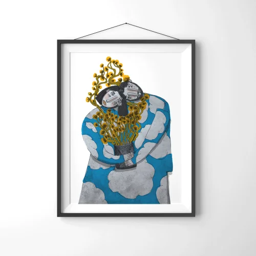 Serkan Akyol - Yeniden Büyütürüz Içimizdeki Sevgi Gibi Rectangle Fine Art Print