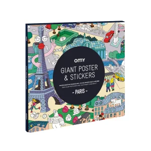 Giant Sticker Poster Paris