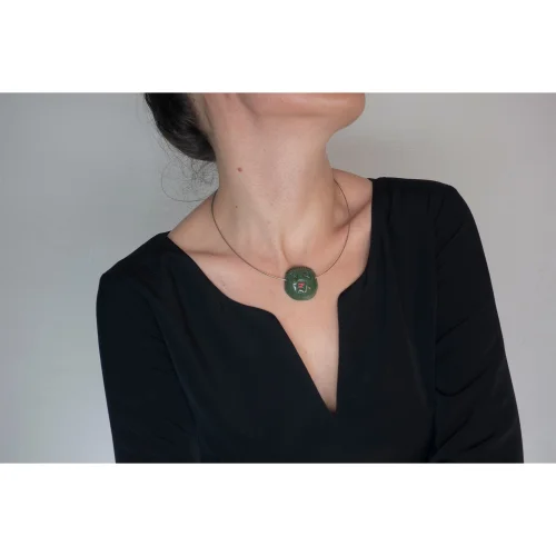 Mavitan Store - Artist Made Necklace, B'necklaces A La Bihrat, Handmade Necklace / No:11/7
