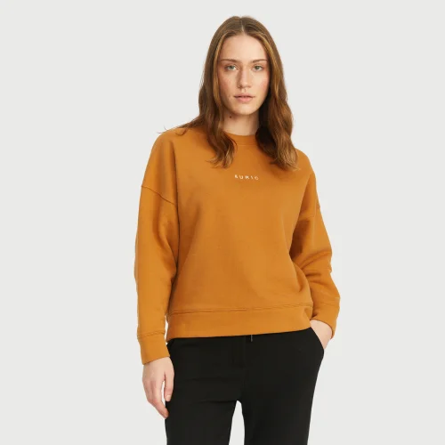 Auric - Nakışlı Oversize Sweatshirt