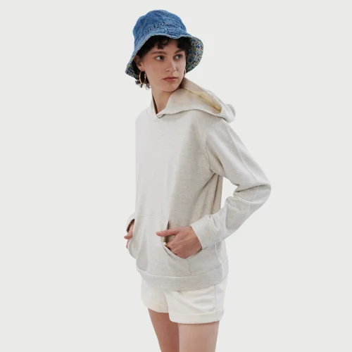 Auric - Kapüşonlu Basic Sweatshirt