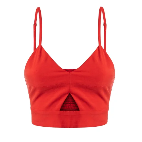 3x2 - Thin Strap Crop Top - Il