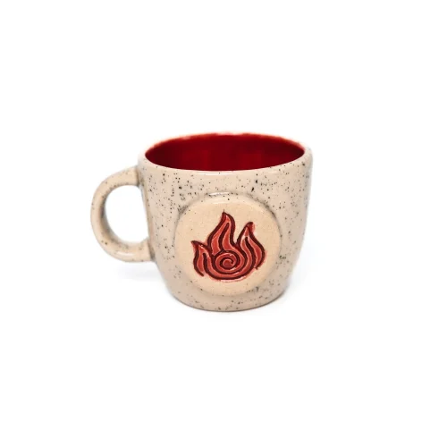Damlart Ceramic Studio - Element Series - Fire Ceramic Cup