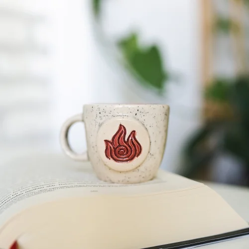 Damlart Ceramic Studio - Element Series - Fire Ceramic Cup