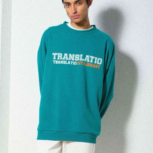 Guaj London - Green Translatio Sweatshirt