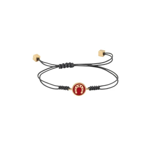 Atelier Petites Pierres - Red Horseshoe- Luck Bracelet