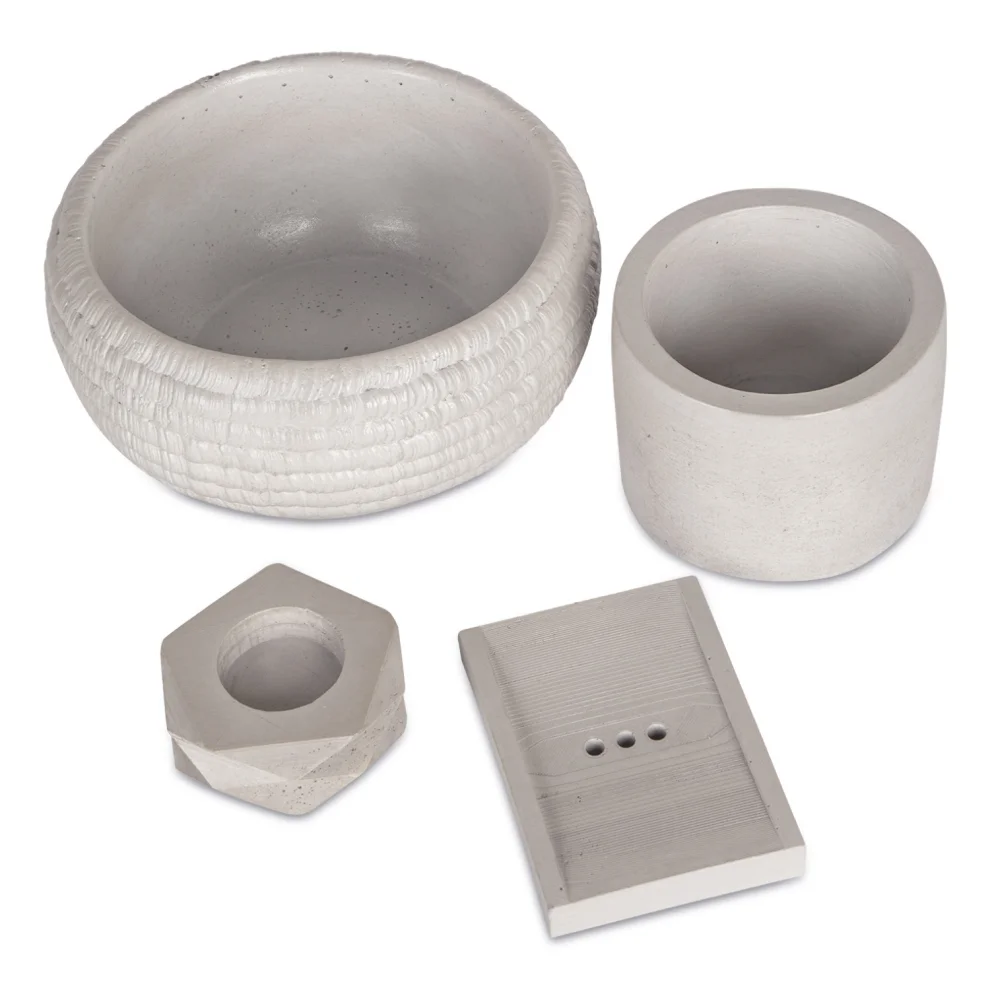 Candu Things - New York Concrete Bathroom Set