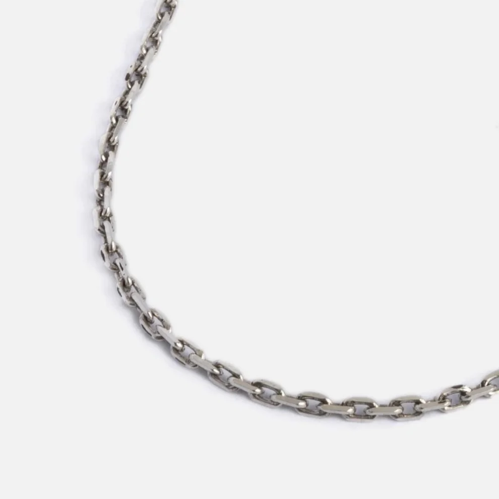 Raftaf - Cable Sterling Silver Chain Necklace