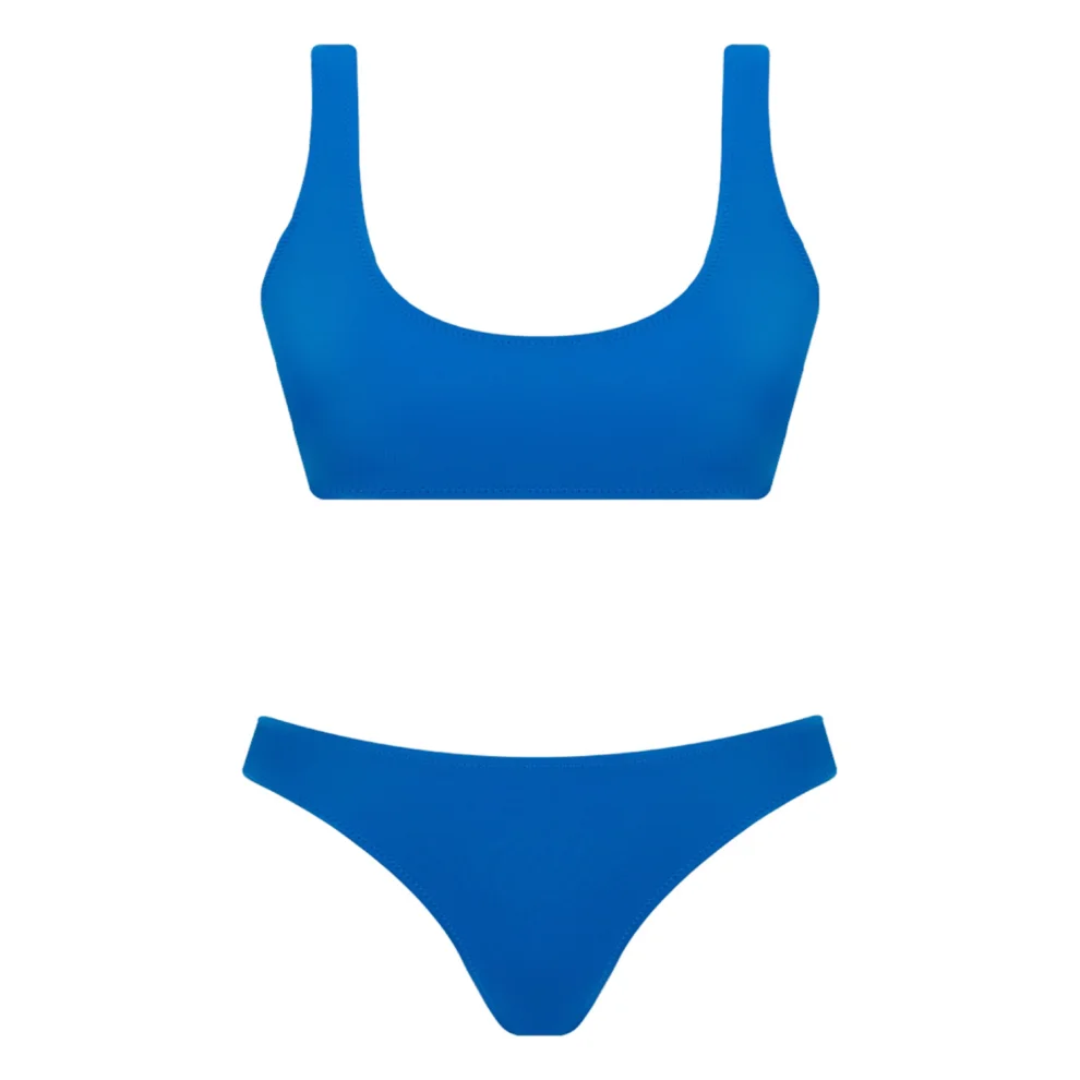 Haracci - Sierra Bra Görünümlü Sportif Econyl Bikini Set