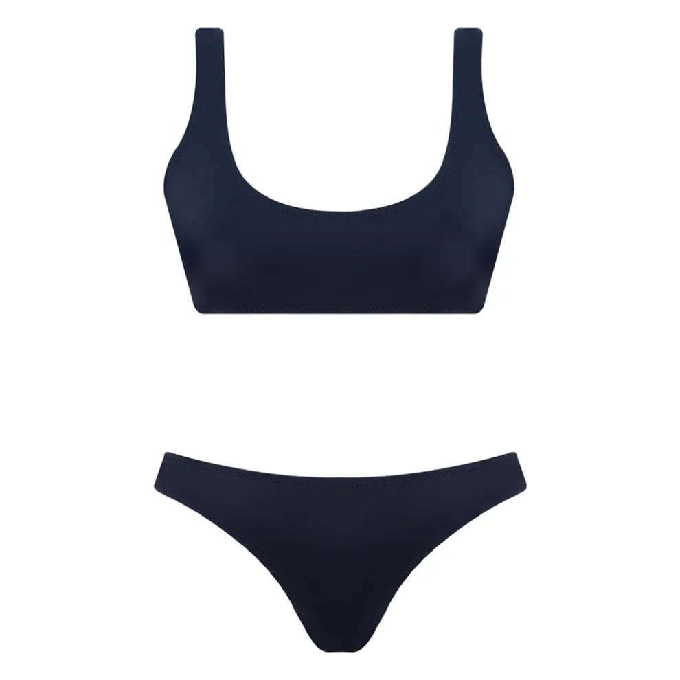 Haracci - Sierra Bra Görünümlü Sportif Econyl Bikini Set