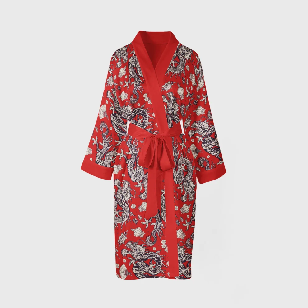 Helal Merch - Long Double Dragon Kimono