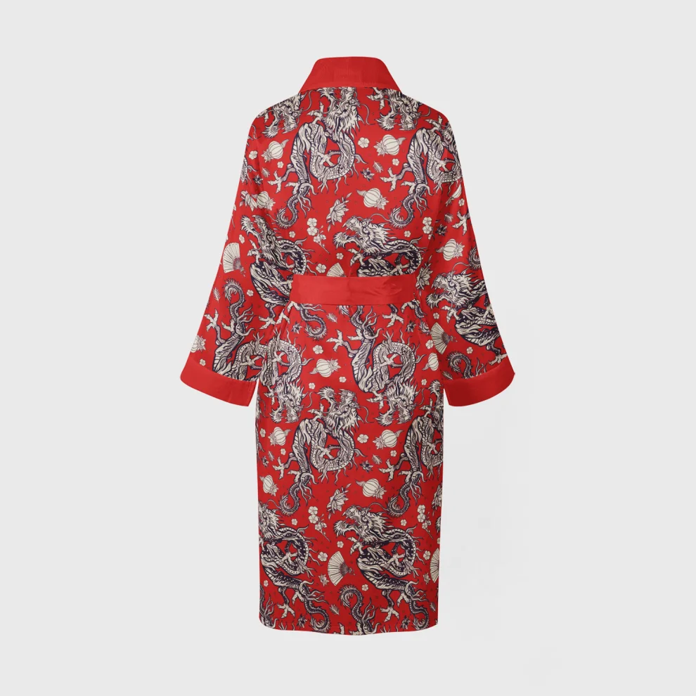 Helal Merch - Long Double Dragon Kimono