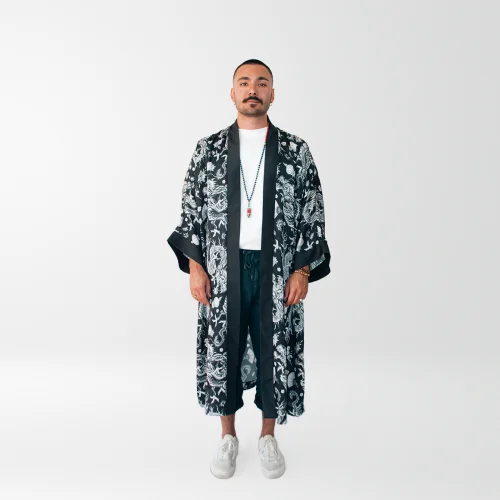 Helal Merch - Long Double Dragon Kimono