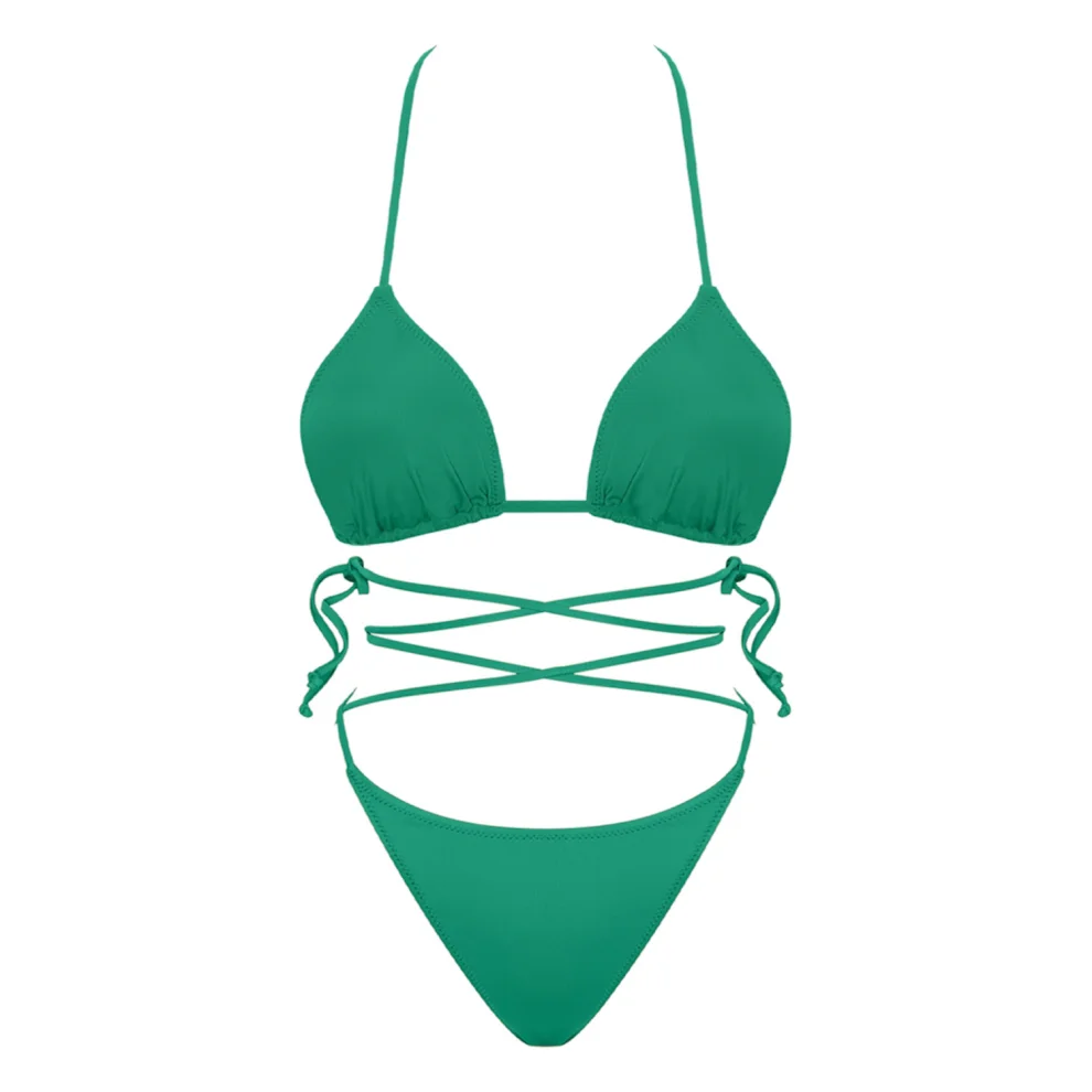 Haracci - Isla Econyl Triangle Bikini Set