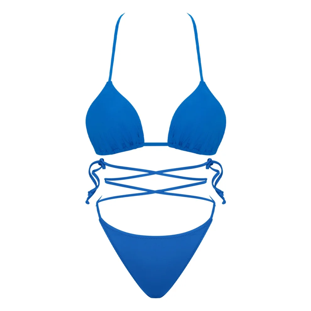 Haracci - Isla İpli Üçgen Econyl Bikini Set