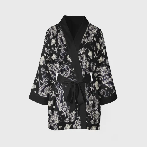 Helal Merch - Short Double Dragon Kimono