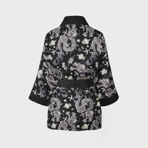 Helal Merch - Short Double Dragon Kimono