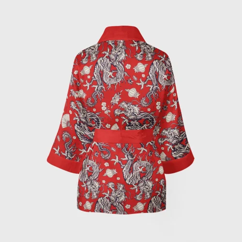 Helal Merch - Short Double Dragon Kimono