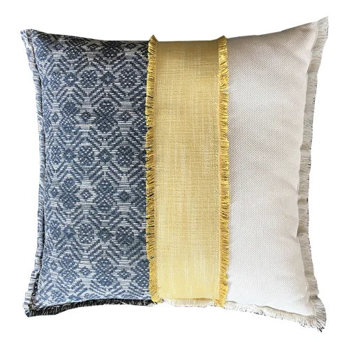 Boom Bastık - Banded Decorative Pillow