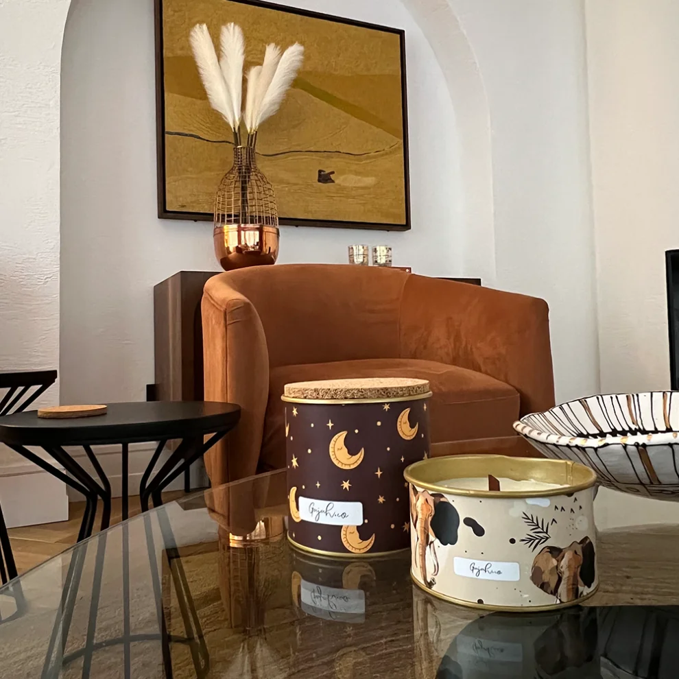 Gajah Co - Adlai - Vegan Candle - Dark Amber