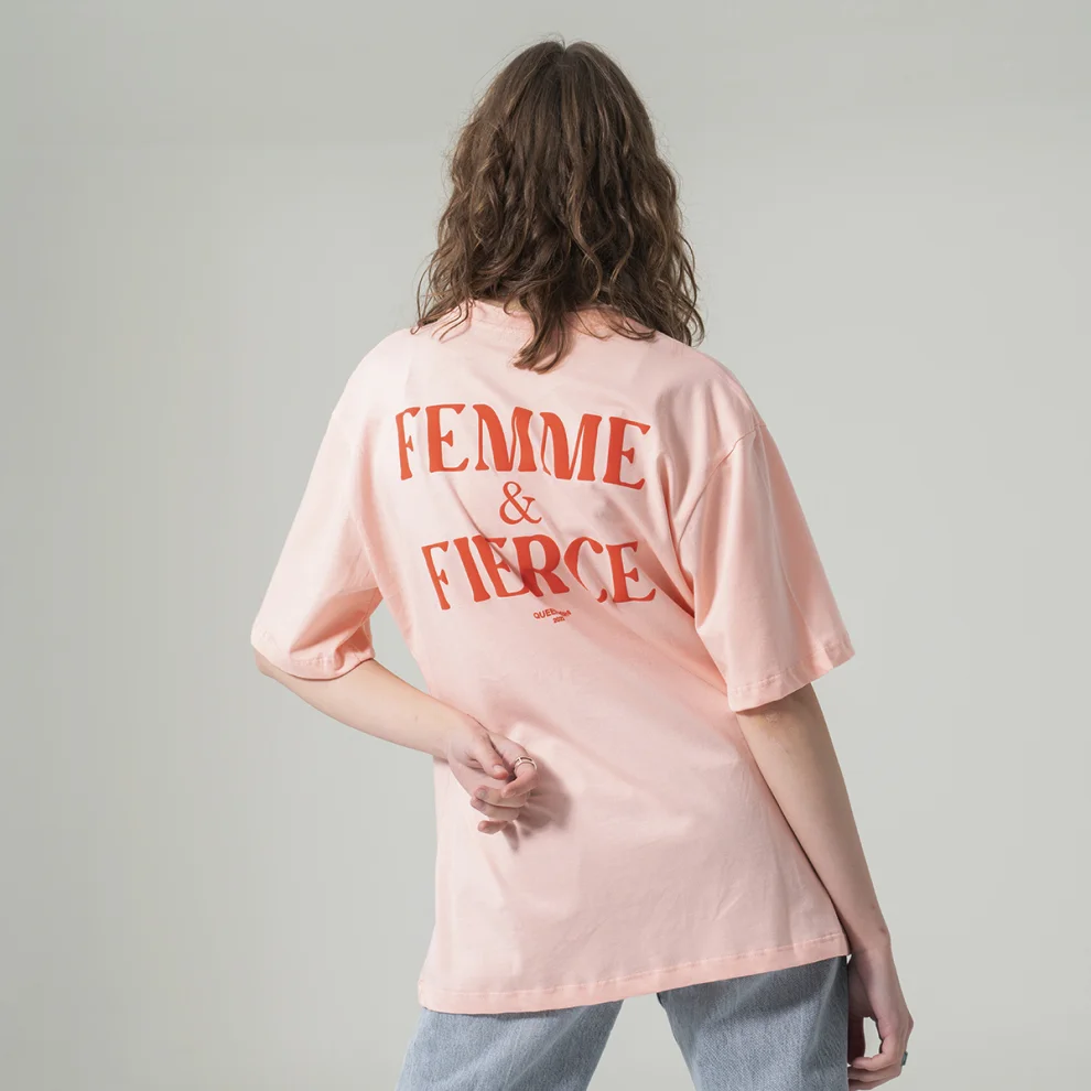 Queerlish - Femme & Fierce Oversize T-shirt