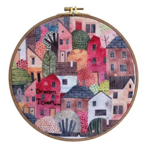 DEAR HOME - Dream Town Hoop Art