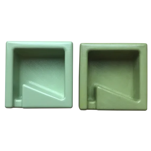 Studio Ays - Green Concrete Ashtray Set Of 2