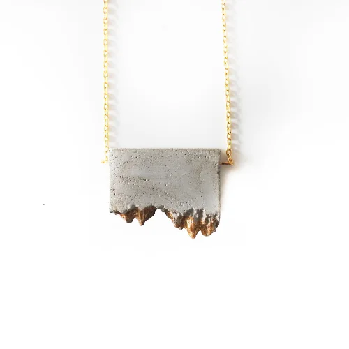 Root Jewellery - Concrete Mountain Necklace I
