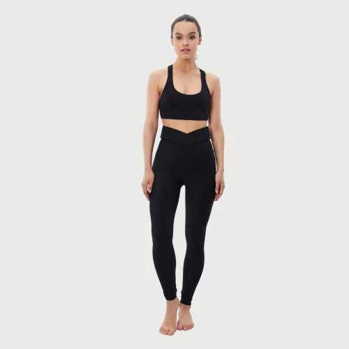 Auric - Bel Detaylı Yoga Legging Tayt