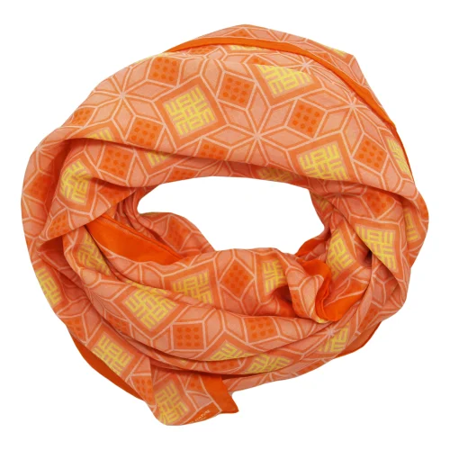 3rd Culture - Coral Antioch Scarf