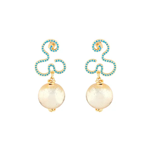 Atelier Petites Pierres - Ball Drop - Drop Earrings