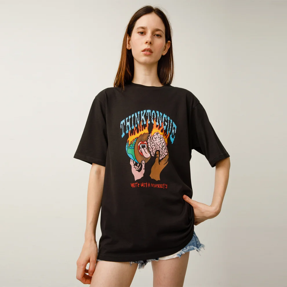 Thinktongue - Start Me Up Oversize T-shirt