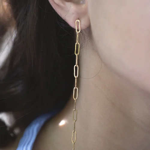 Atelier Petites Pierres - Chanmay - Chain Earrings