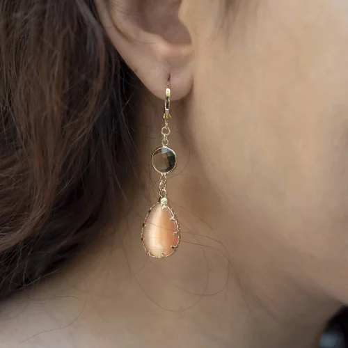 Atelier Petites Pierres - Nude - Drop Earrings