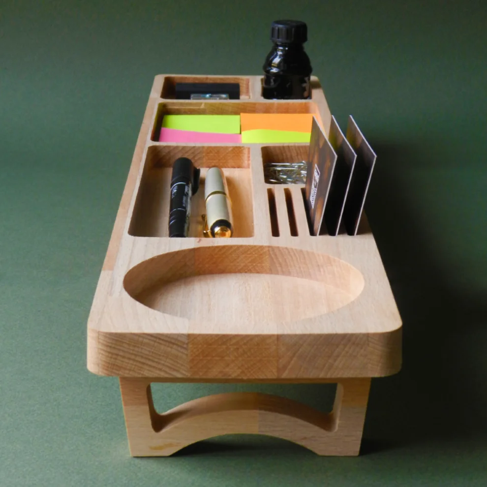 Fagus Wood - Wood Desk Organizer - Grove