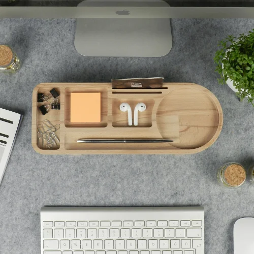 Fagus Wood - Wood Desk Organizer - Mini Tender